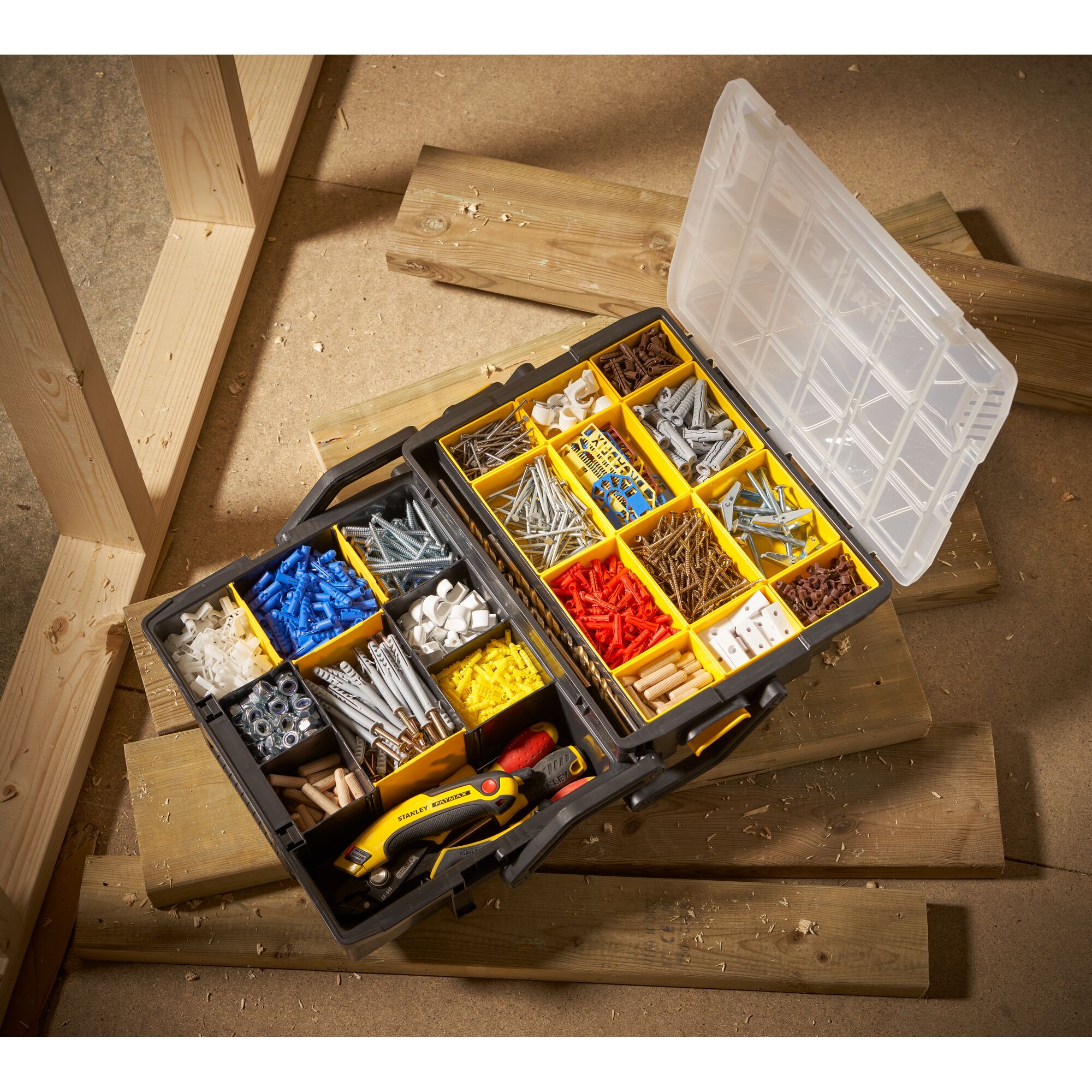 STANLEY® Sort Master Multi-Level Organiser Application Shot